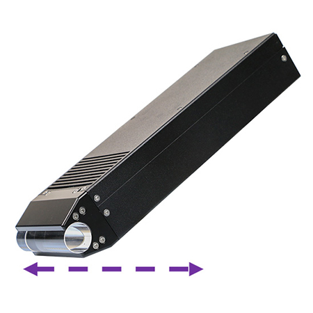 UPIN: Anpassbare optische Länge (75-mm-Schritte) für maßgeschneiderte Härtungsanwendungen.